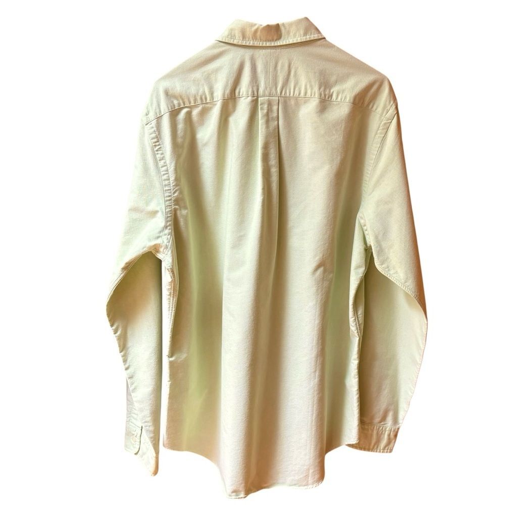 Ralph Lauren Lime Green Long Sleeve Shirt L - Picture 5 of 9